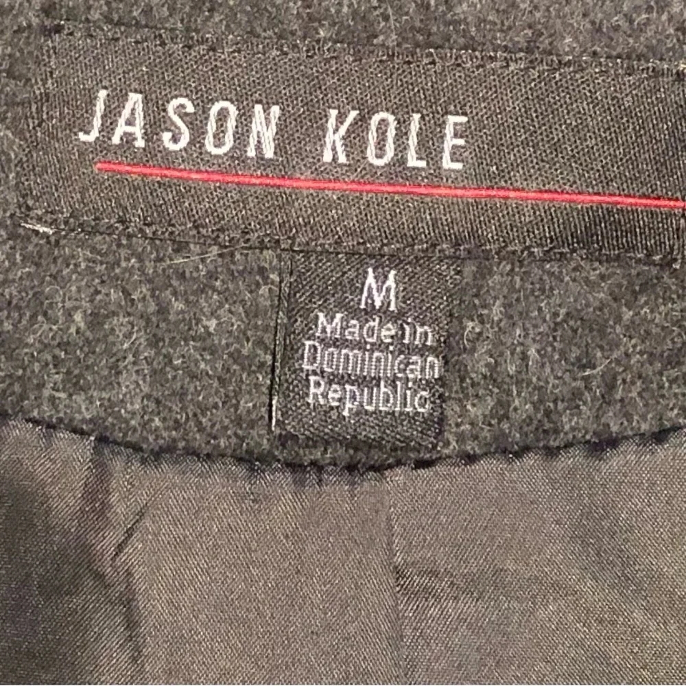 Jason Kole Wool Blend Zipper Women's Coat with hood and pockets - Picture 4 of 6
